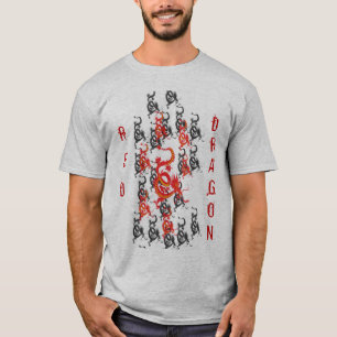 T-shirt Red Dragon Nouvel An chinois