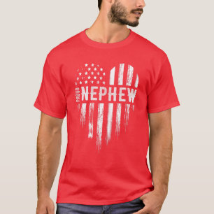 T-shirt Red Friday Fiers Nephew Support Tante Oncle Milita