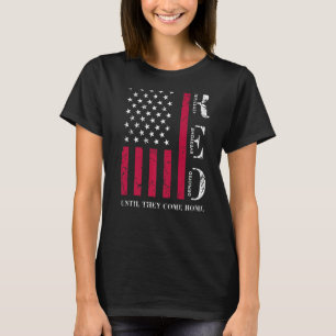 T-shirt Red Friday Souvenez-vous de tous déployés USA Flag