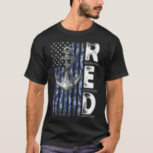 T-shirt Red Friday Veterans Day Us Navy Support All Us Ve