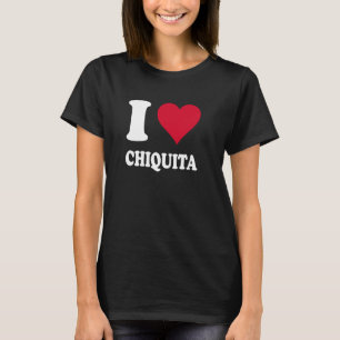 T-shirt Red Heart I Love Chiquita