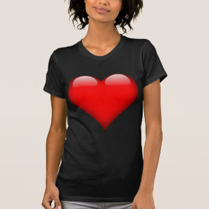 T-shirt Red Heart Love