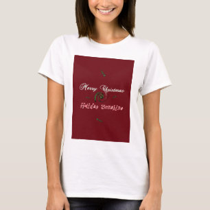 T-shirt Red Joyeux Noël Sunshine Wives.png