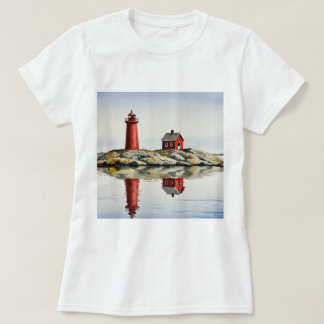 T-shirt Red lighthouse