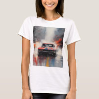 Red Muscle Car direction