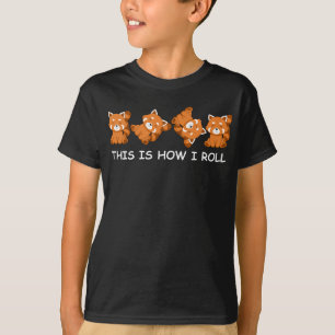 T-shirt Red Panda Cadeaux Enfants C'Est Comme Ça Que Je Ro