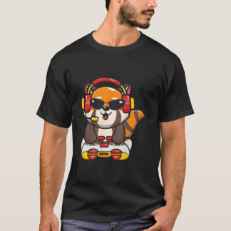T-shirt Red Panda Gamer Red Pandas Animal