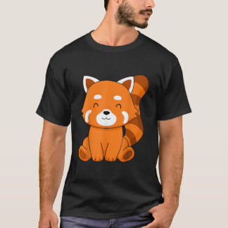 T-shirt Red Panda Kawaii Red Panda Red Panda