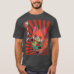 T-shirt Red Panda Ramen Noodle Japan Cuisine japanese Asia