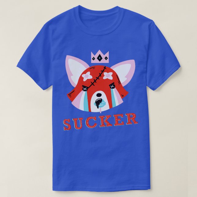 T-shirt Red Panda SUCKER (Design devant)