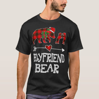 T-shirt Red Plaid Boyfriend Buffalo correspondant Pyjama C