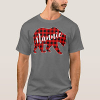 Red Plaid Nannie Oear Correspondant Famille de Buf