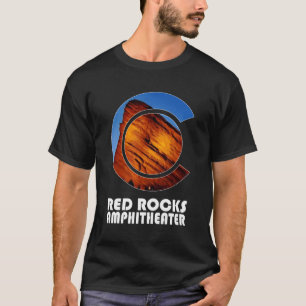 T-shirt Red Rocks Amphitheater Morrison Colorado Concerts