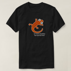 T-shirt Red Spott Newt - New Hampshire State Amphibian