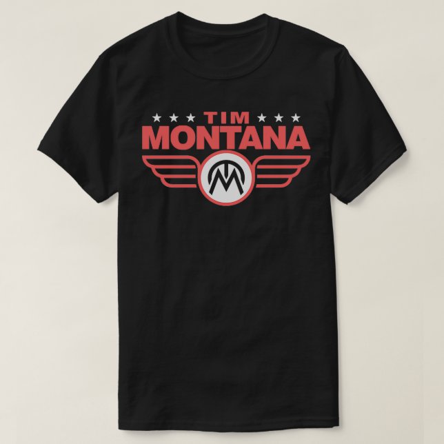 T-shirt Red Stars Tim Montana (Design devant)