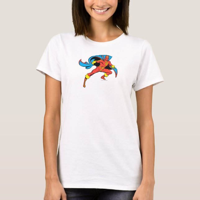 T-shirt Red Tornado Cape Pose (Devant)