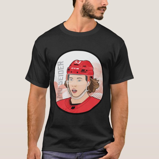 T-shirt Red Wings Moritz Seider Oversized (Devant)
