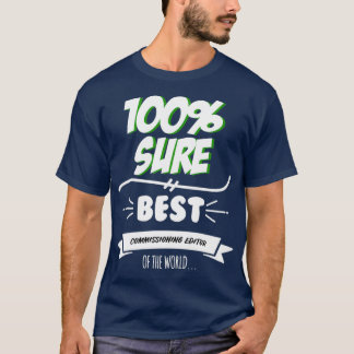 T-shirt Rédacteur en charge Funny Slogan Hobby Work