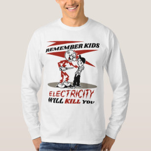 T-shirt Reddy's Kilowatts, l'électricité vous tuera