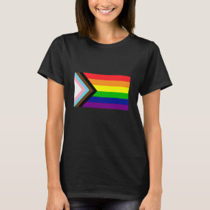 T-shirt Redémarrage de l'indicateur de fierté - trans et P