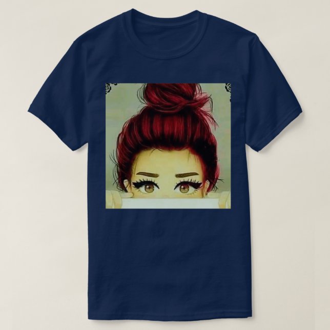 T-shirt Redhead Girl 16 (Design devant)