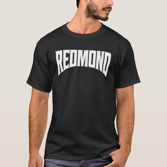 T-shirt Redmond Washington (Devant)