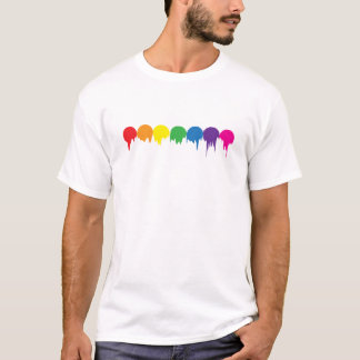 T-shirt RedOrangeYellowGreenBlueIndigoViolet