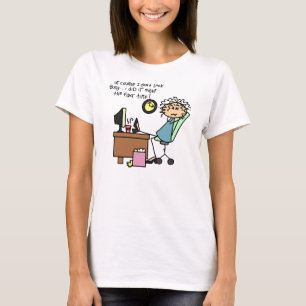 T-shirt Redressez la première fois l'humour