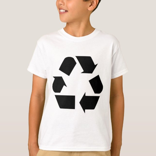 T-shirt Réduisez la réutilisation réutilisent la flèche 3R (Devant)