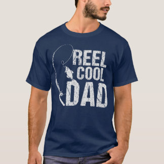 T-shirt Reel Cool Papa Drôle Pêche 1606 