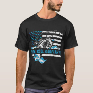 T-shirt Reel Cool Parrain Pêche papa Fête des pères
