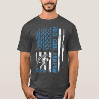 T-shirt Reel Cool Pawpaw Fishing 2019 Fêtes des pères cade