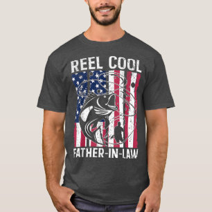 T-shirt Reel Cool PèreInLaw Pêche Papa Père aime Fis