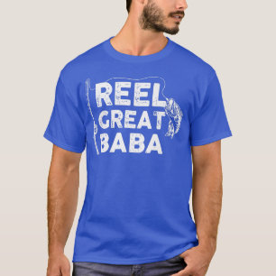 T-shirt Reel Great Baba Pêche papa ou pêcheur grand-père