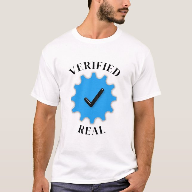 T-shirt réel vérifié (Devant)
