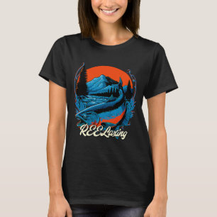 T-shirt REELaxing Fishing Motivational Quote Fisherman Ins