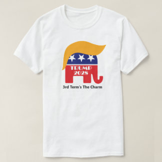 T-shirt Réélire le charme du président Trump 2028 pour le 