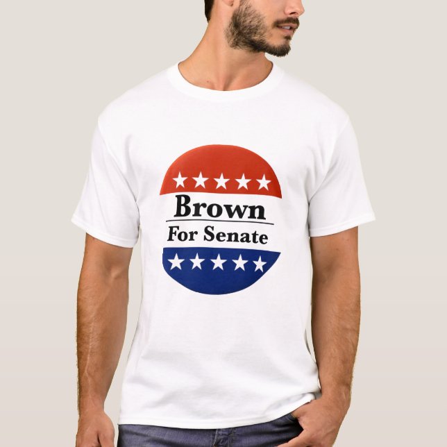 T-shirt Réélire Sherrod Brown au Sénat américain 2024 (Devant)