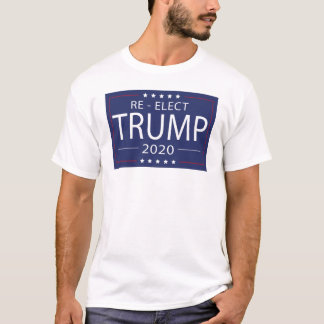 T-shirt Réélire Trump 2020 