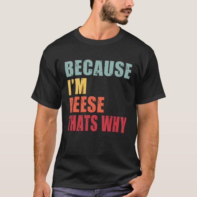 T-shirt Reese Je suis tout le monde parle de Reese (Devant)