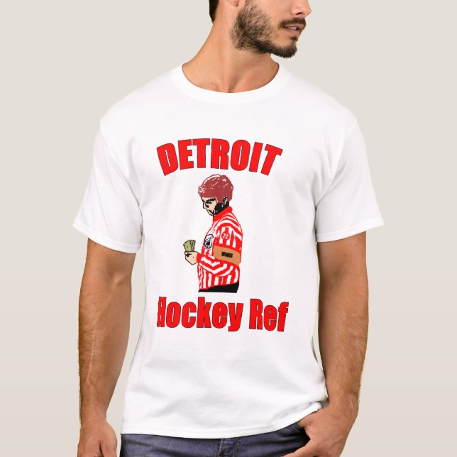 T-shirt Réf Hockey Détroit (Devant)