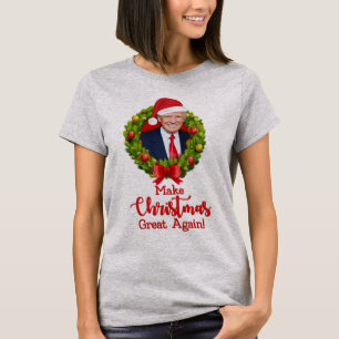 T-shirt Refaire Noël plus grand Trump MAGA cadeau drôle