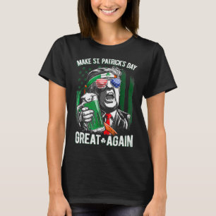 T-shirt Refaisons la Saint-Patrick Grande Encore Lutins Ir