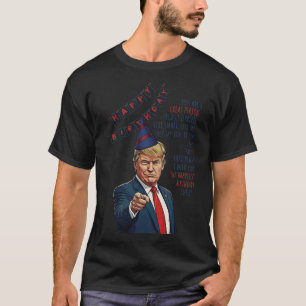 T-shirt Refaisons Mon Anniversaire Grande Encore Donald Tr