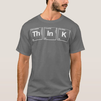 T-shirt Réfléchir aux éléments du tableau périodique