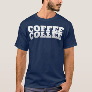 T-shirt Réflexion café