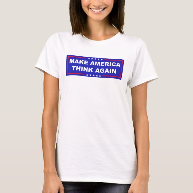 T-shirt Réflexion de l'Amérique (Devant)