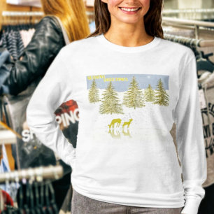 T-shirt Réflexion des cerfs