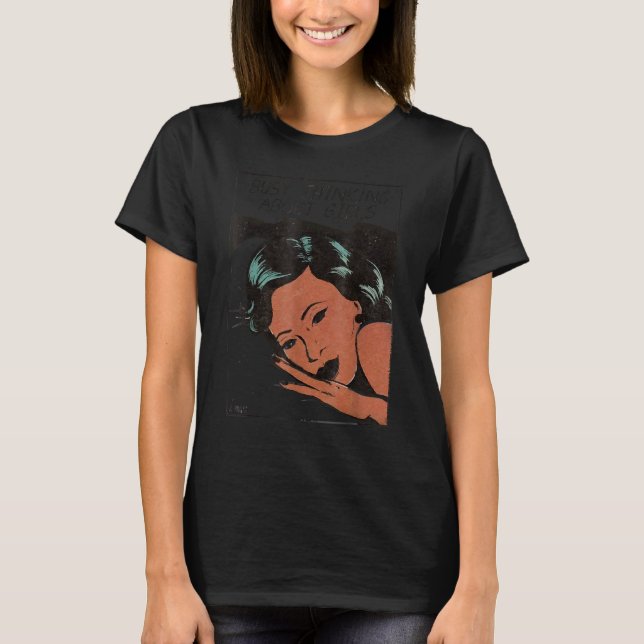 T-shirt Réflexion occupée sur les filles 1 (Devant)