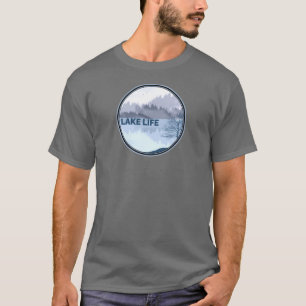 T-shirt Réflexion sur la vie des lacs